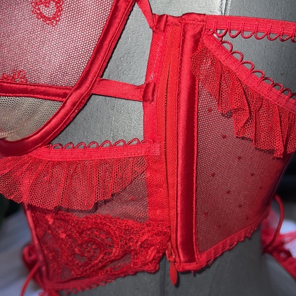 For love and lemons woman’s lace teddy size Small NEW - Picture 10 of 10